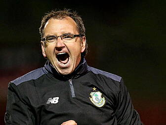 Pat Fenlon delighted with how...